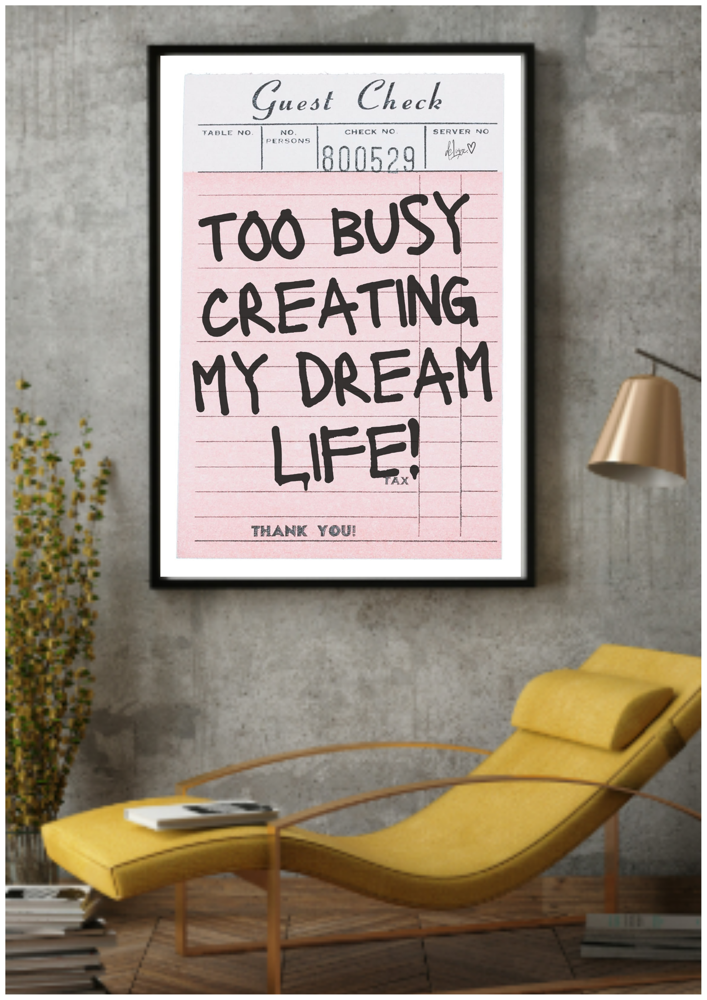 Dream Life Wall Art
